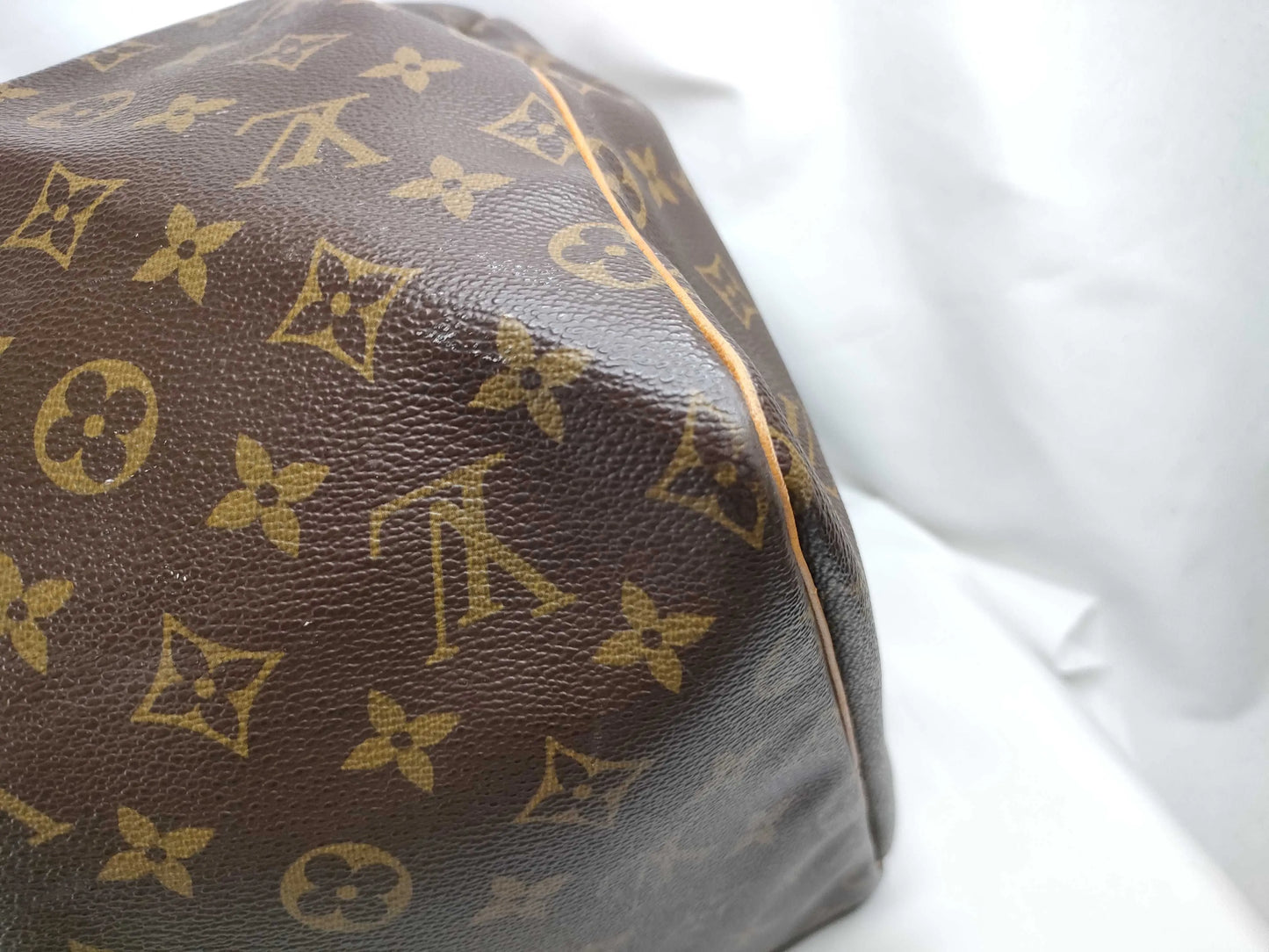 Louis Vuitton Keepall Monogram Canvas, Brown, Canvas, Travel Bag