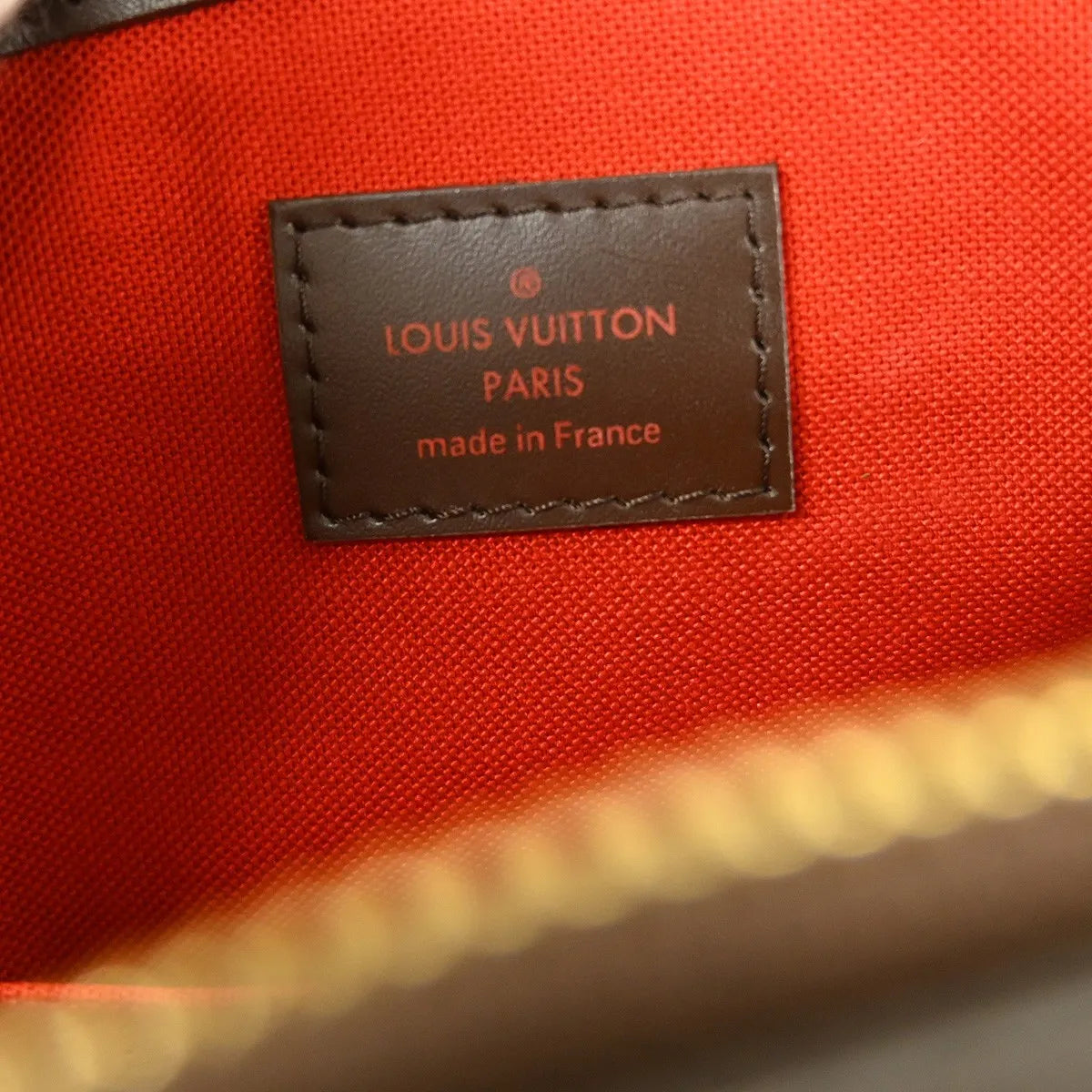 Louis Vuitton Verona Damier Ebene, Brown, Canvas, Tote Bag