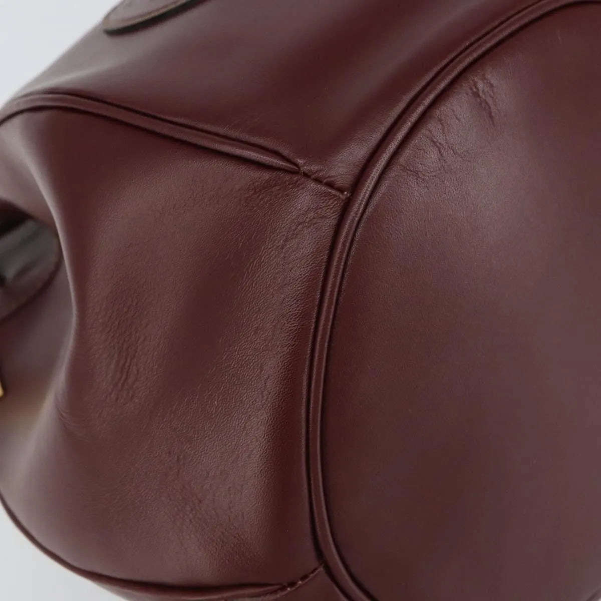 cartier Must de cartier Leather, Burgundy, Leather, Shoulder Bag