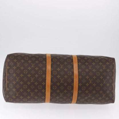 Louis Vuitton Keepall Monogram, Brown, Canvas, Travel Bag
