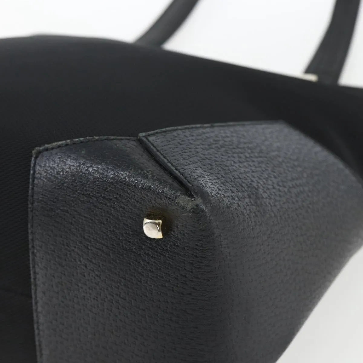 Salvatore Ferragamo Vintage Nylon, Black, Nylon, Tote Bag