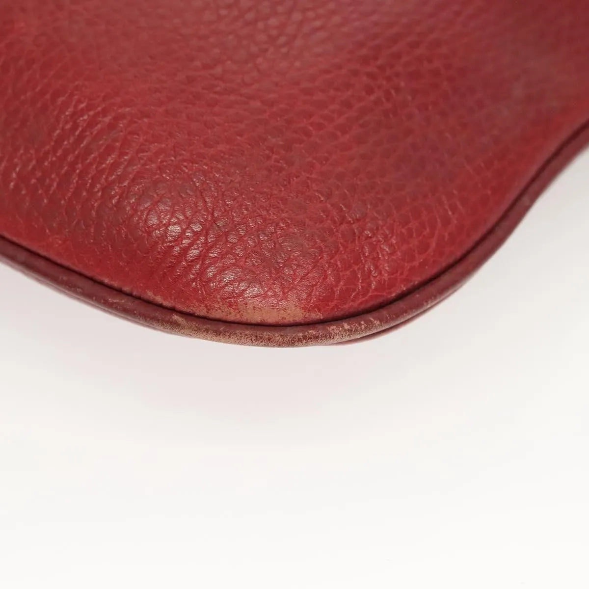 cartier Vintage must de Cartier Leather, Burgundy, Leather, Shoulder Bag