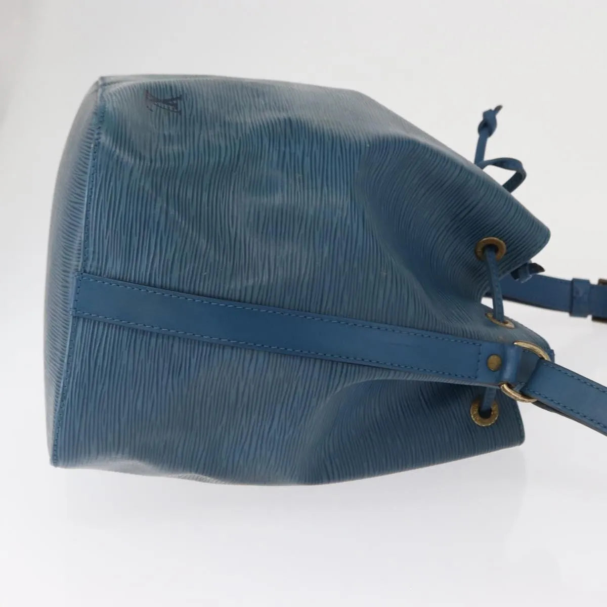 Louis Vuitton Petit Noe Epi Leather, Blue, Leather, Shoulder Bag