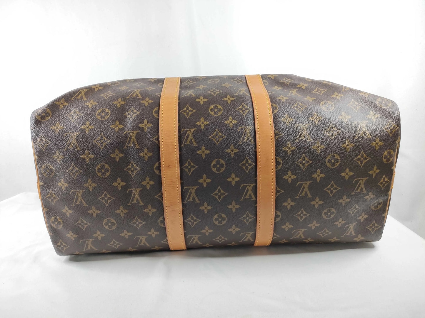 Louis Vuitton Keepall Bandouliere Monogram Canvas, Brown, Canvas, Travel Bag