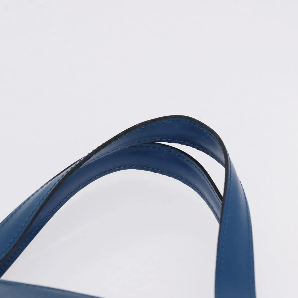 Louis Vuitton Saint Jacques Epi, Blue, Leather, Handbag
