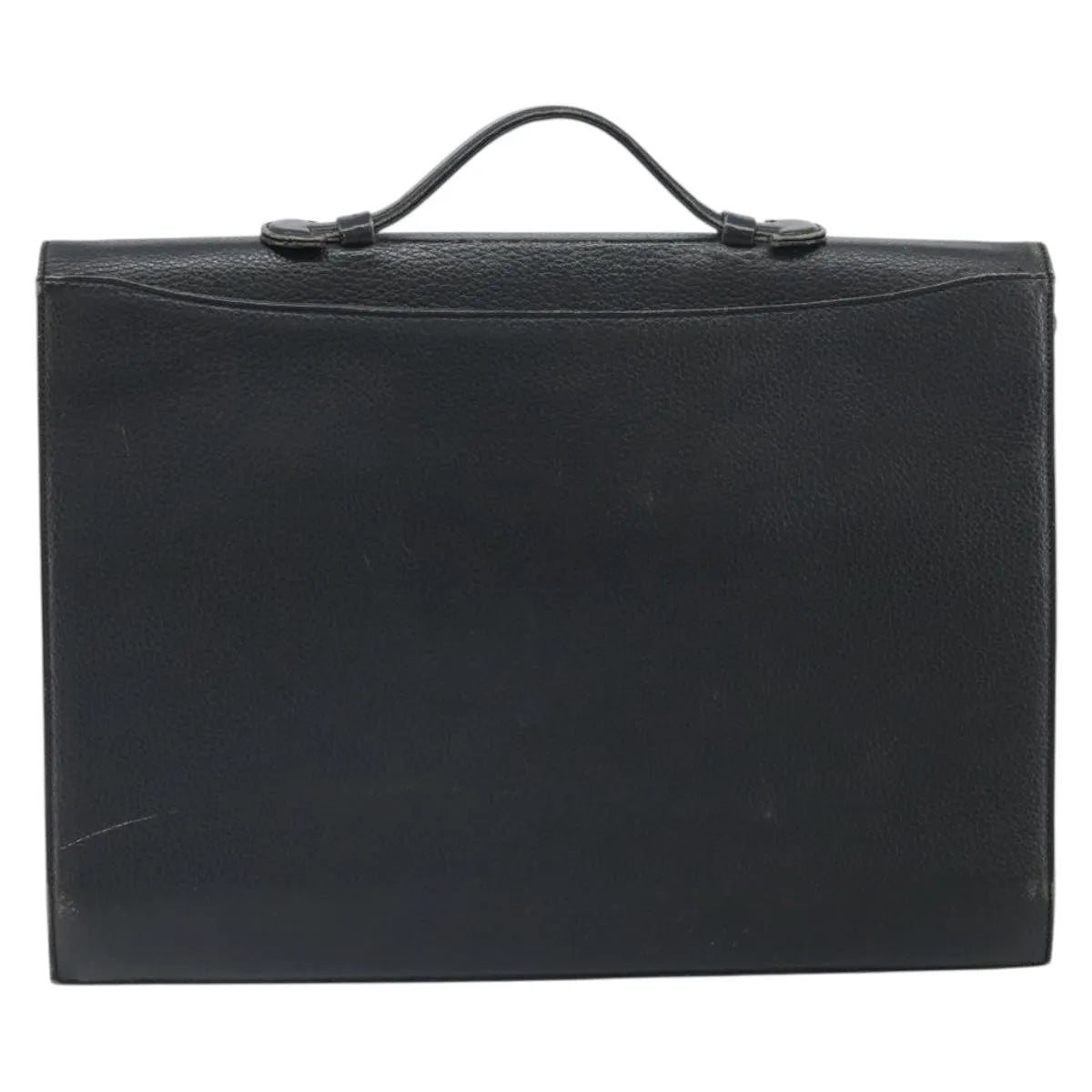 Burberry Vintage Leather, Black, Leather, Briefcase