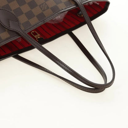 Louis Vuitton Neverfull Tote Damier, Brown, Canvas, Tote Bag