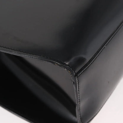Salvatore Ferragamo Gancini Tote Patent leather, Black, Patent Leather, Tote Bag