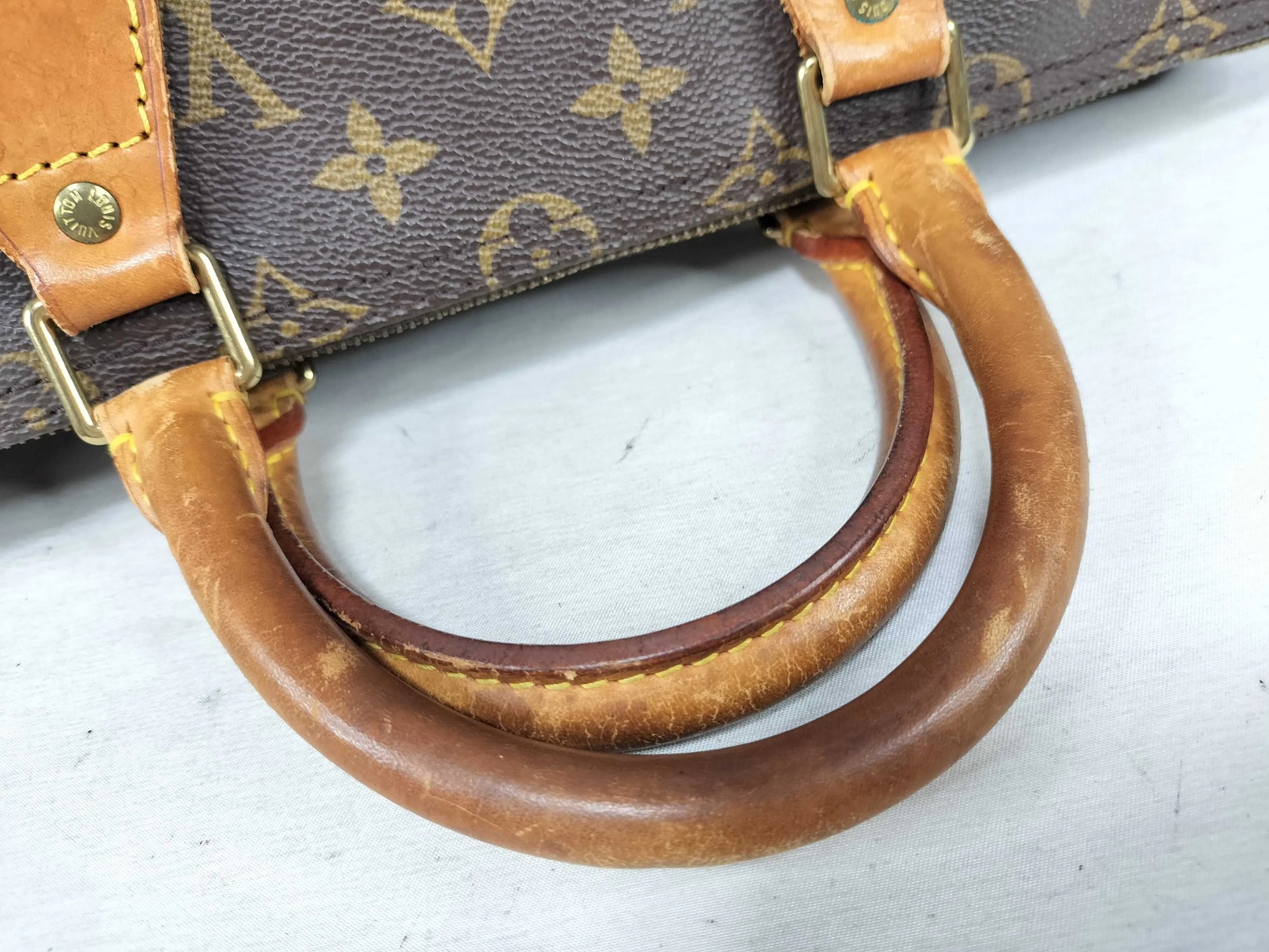 Louis Vuitton Speedy Monogram Canvas, Brown, Canvas, Handbag