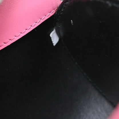 Prada Double Handle Satchel Vitello Daino, Pink, Leather, Handbag