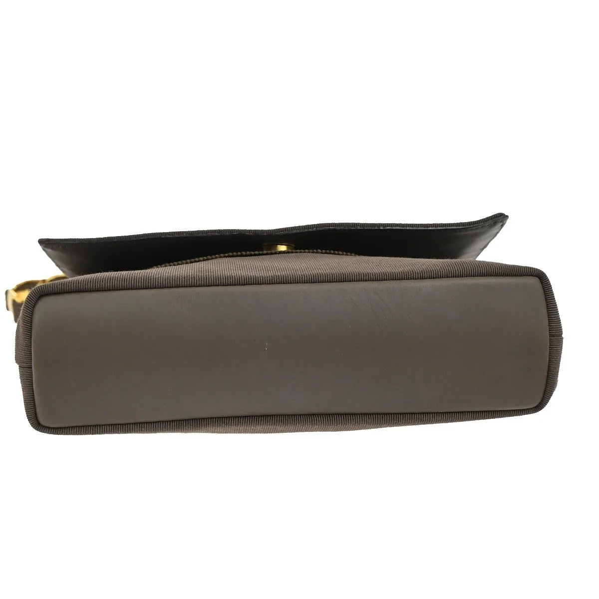 Salvatore Ferragamo Vala Canvas, Brown, Canvas, Shoulder Bag