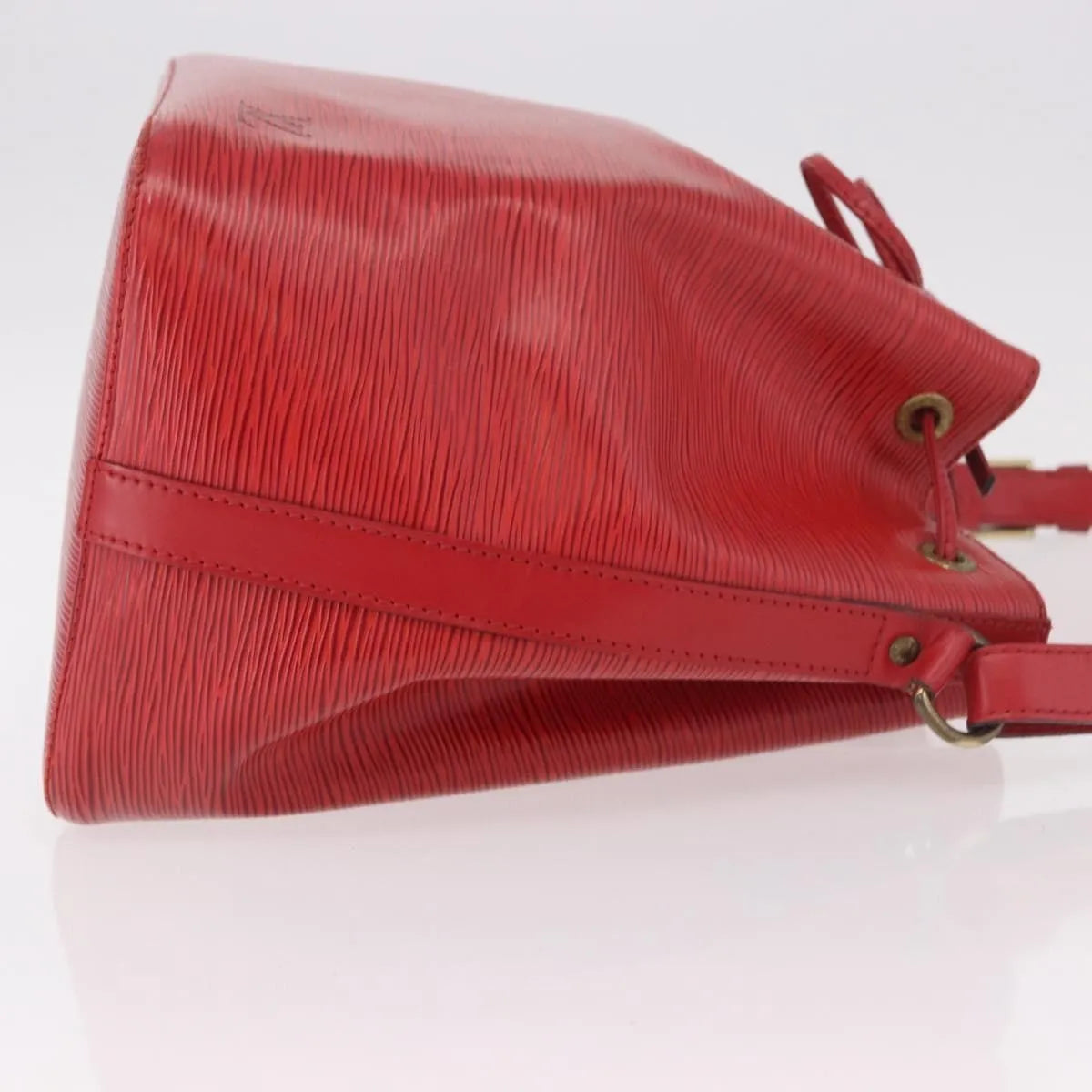 Louis Vuitton Petit Noe Epi Leather, Red, Leather, Shoulder Bag