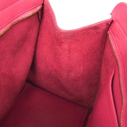 Saint Laurent Classic Y Cabas Leather, Pink, Leather, Handbag