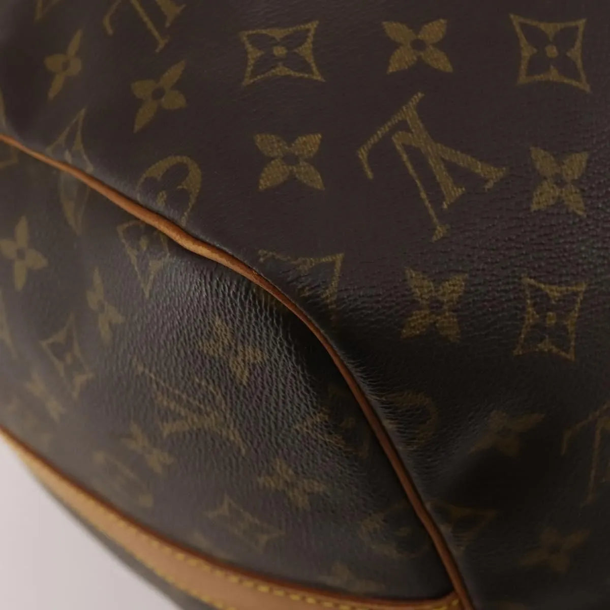 Louis Vuitton Keepall Bandoulière Canvas, Brown, Canvas, Travel Bag