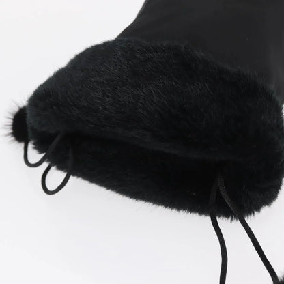 Celine Vintage Pouch Nylon, Black, Nylon, Clutch