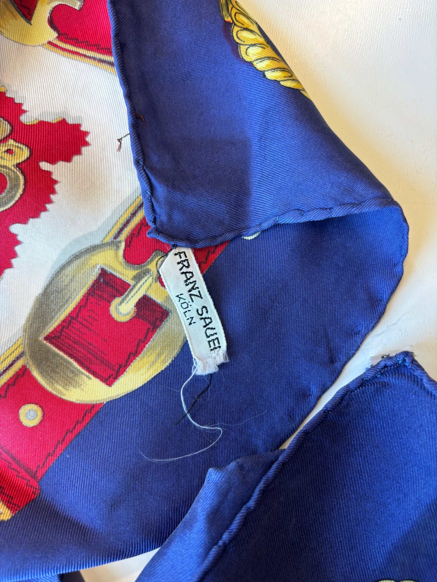 Hermes Carré 90 Silk multicolor, Multicolour, Silk, Scarf