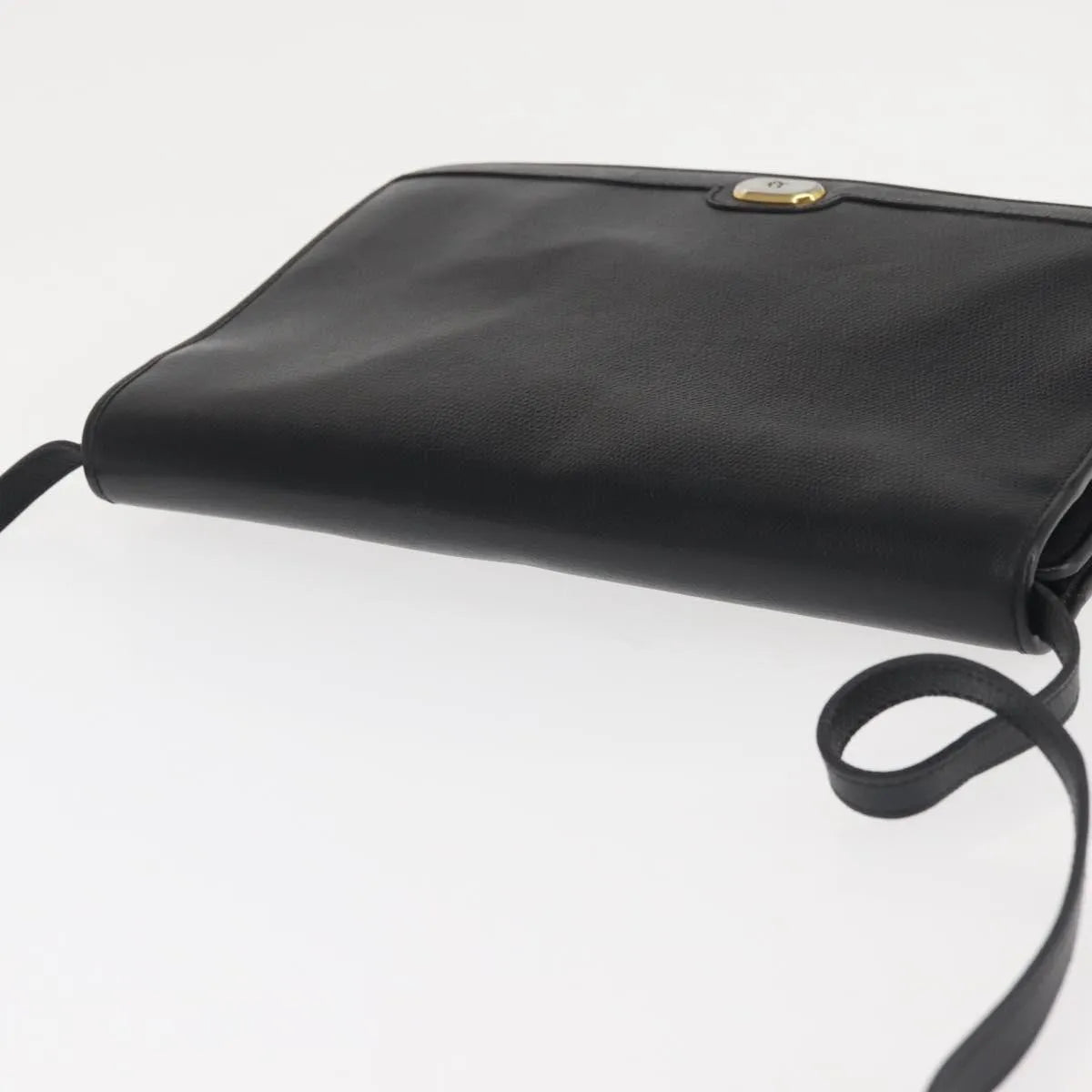 Christian Dior Vintage Leather, Black, Leather, Shoulder Bag