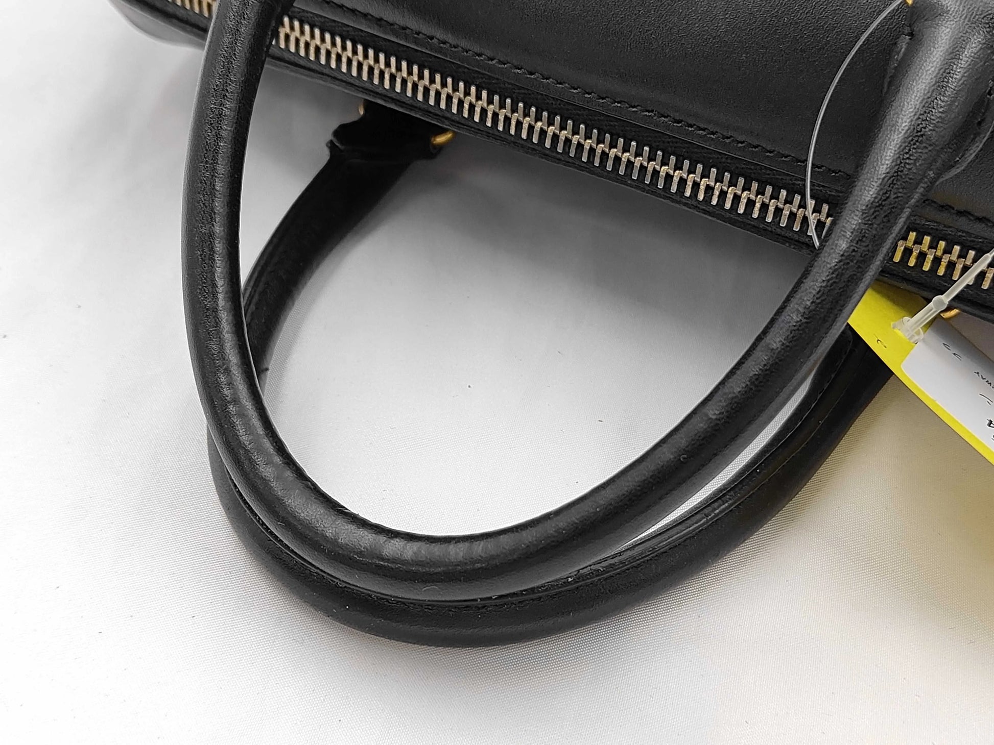 Saint Laurent Classic Duffle Leather, Black, Leather, Shoulder Bag