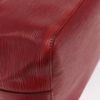 Louis Vuitton Petit Noe Epi Leather, Red, Leather, Shoulder Bag