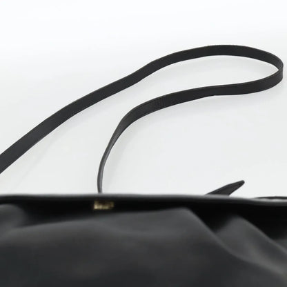 Salvatore Ferragamo Flap Shoulder Patent leather, Black, Patent Leather, Shoulder Bag