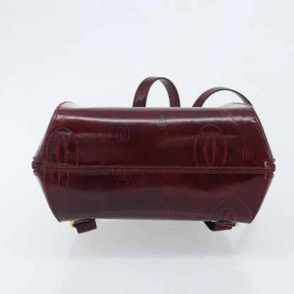cartier Happy birthday Patent leather, Burgundy, Patent Leather, Backpack