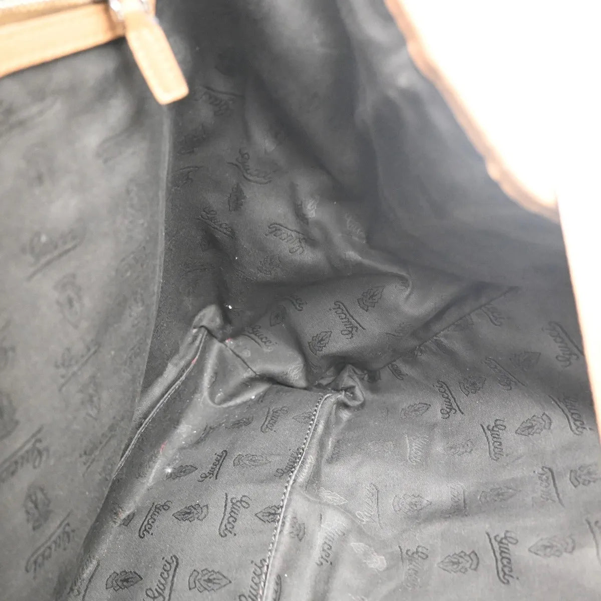 Gucci Twins Tote Guccissima Leather, Brown, Leather, Tote Bag