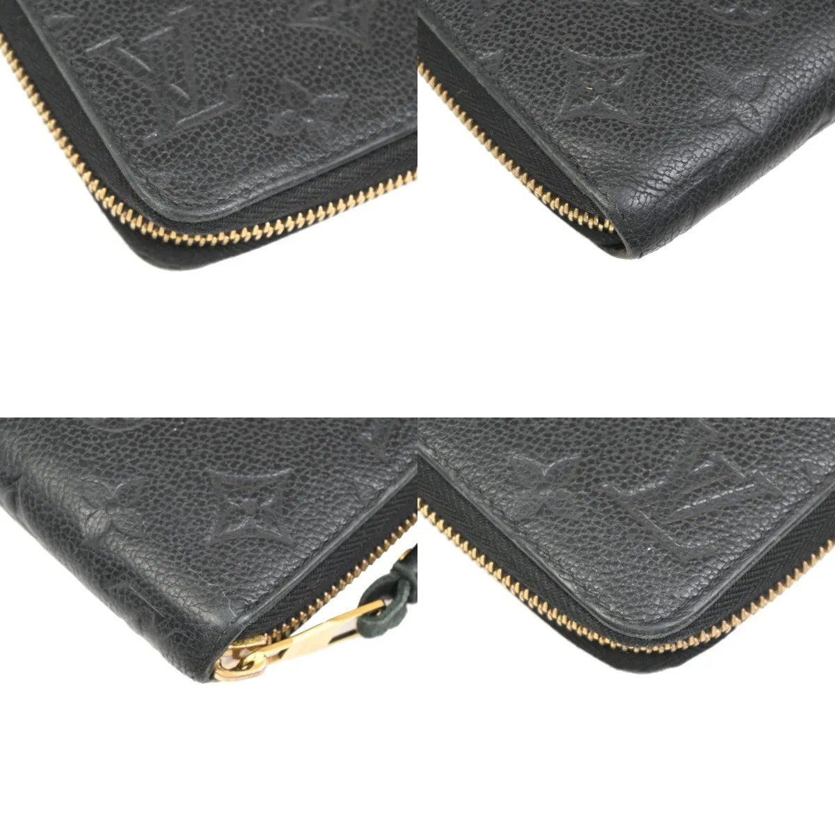 Louis Vuitton Portefeuille zippy Monogramme Empreinte Monogramme Empreinte, Black, Leather, Wallet