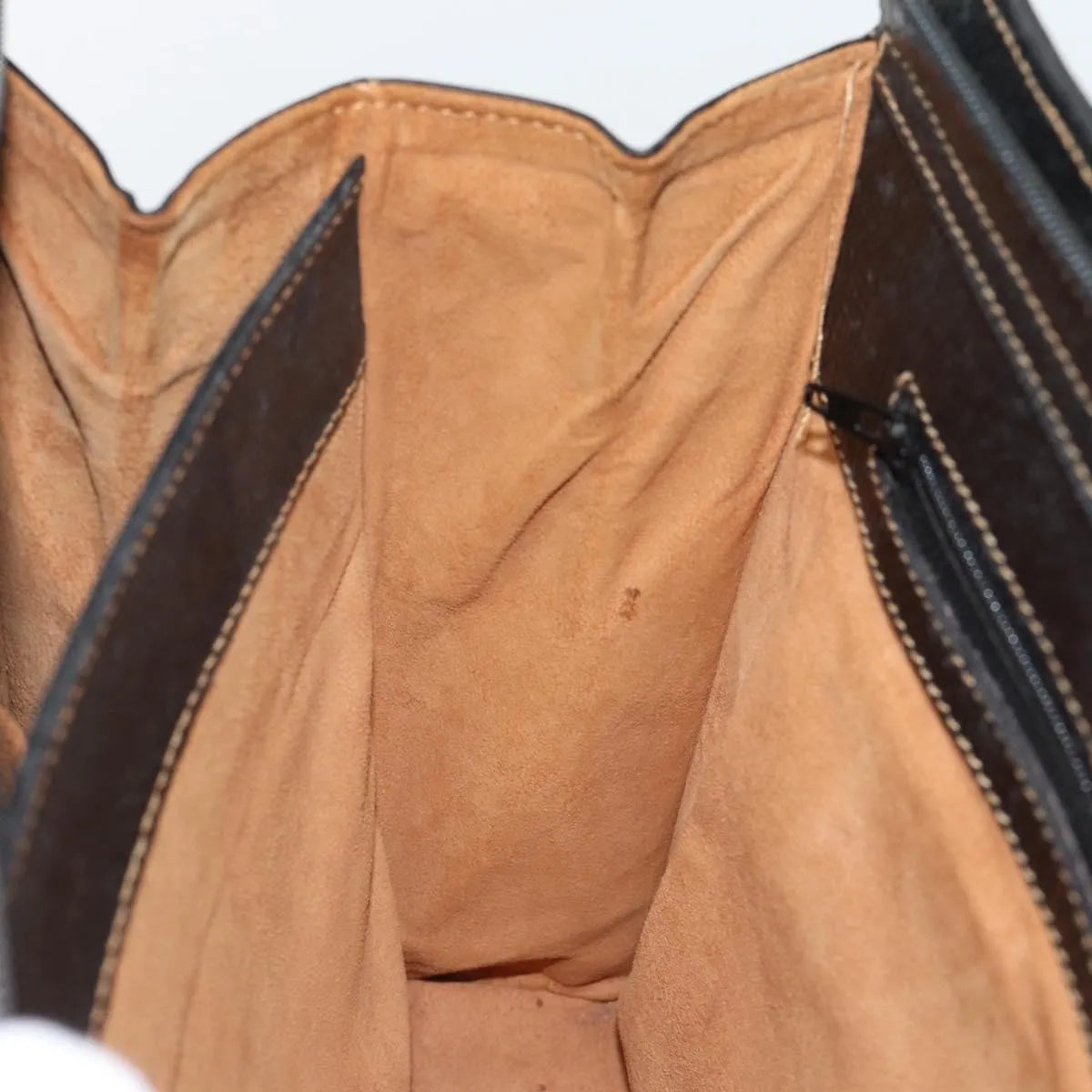 Loewe Vintage Leather, Black, Leather, Tote Bag
