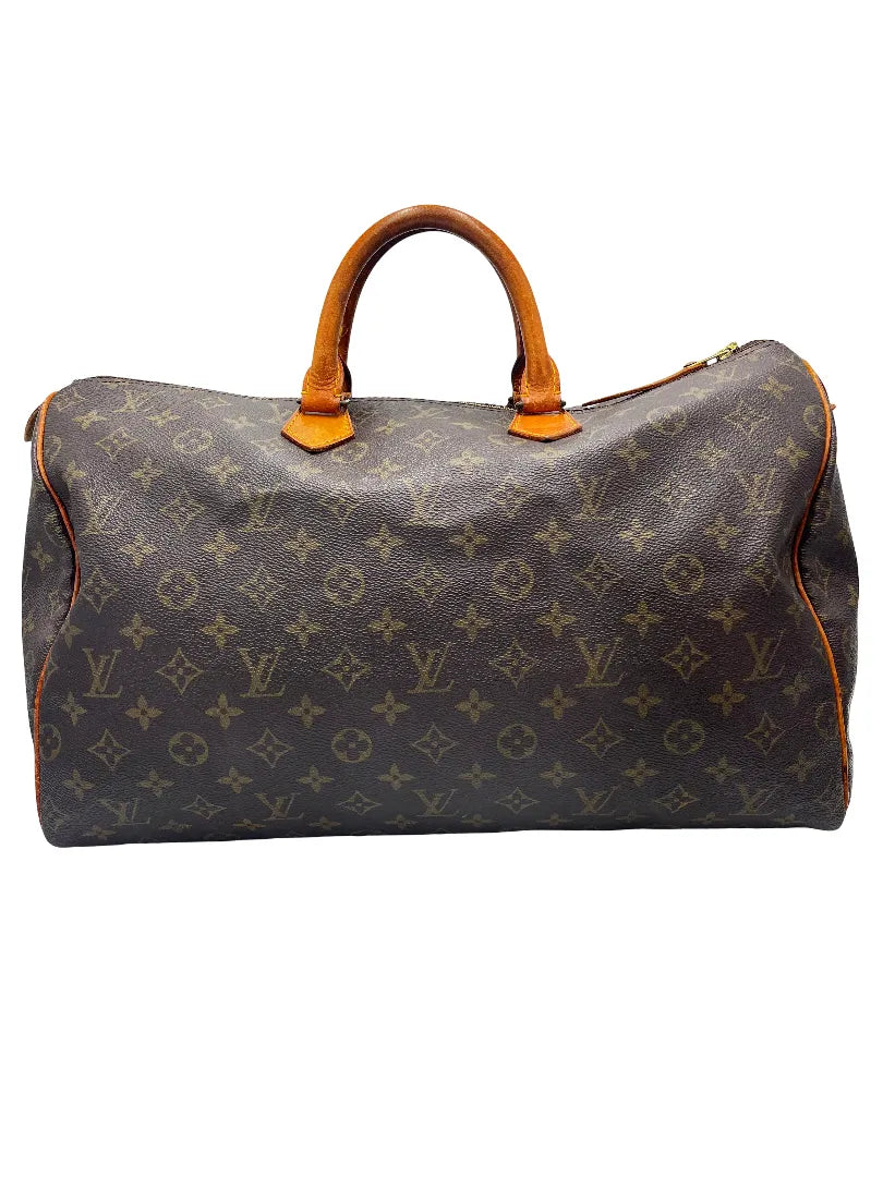 Louis Vuitton Speedy Monogram Canvas, Brown, Canvas, Handbag