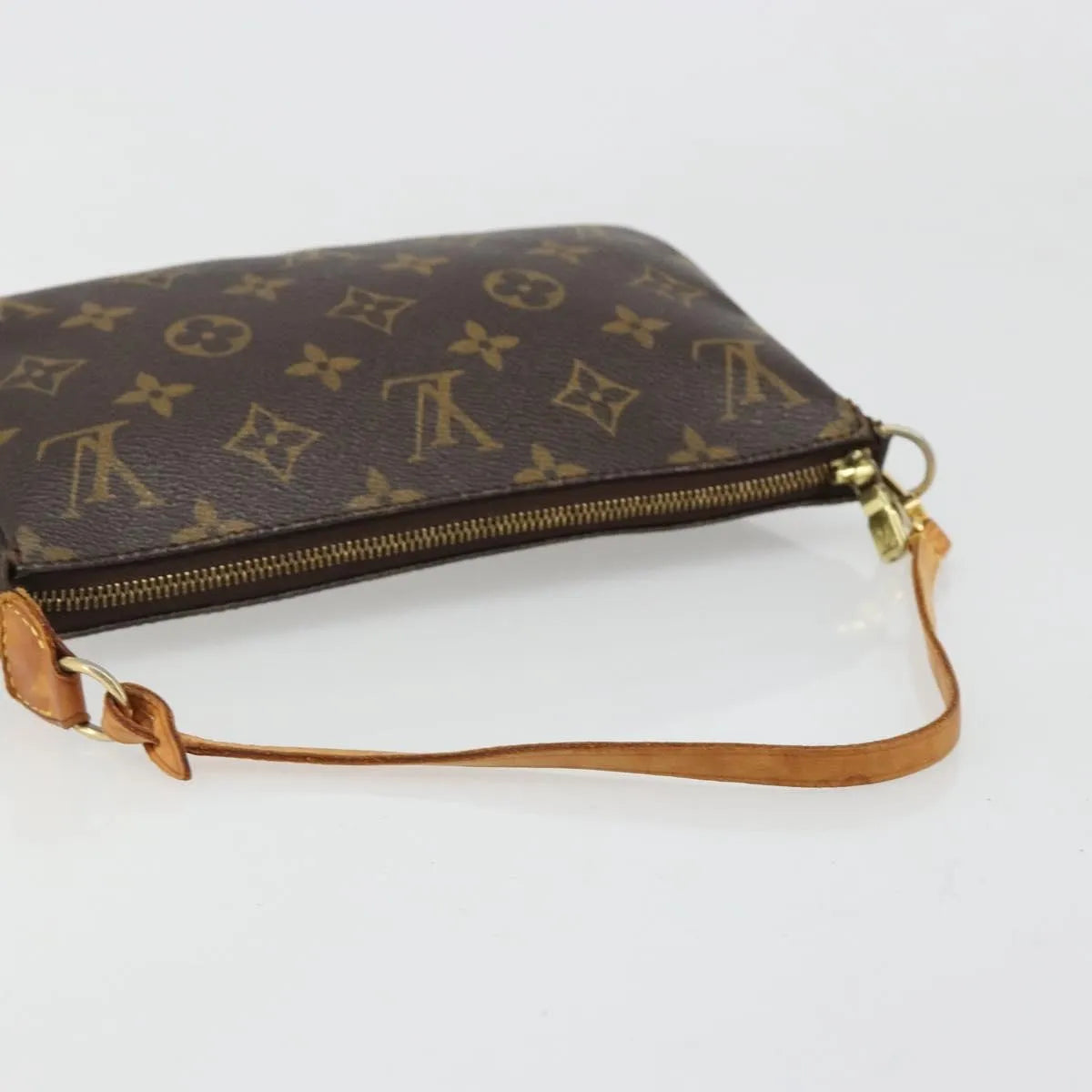 Louis Vuitton Pochette Accessoires NM Monogram Canvas, Brown, Canvas, Clutch