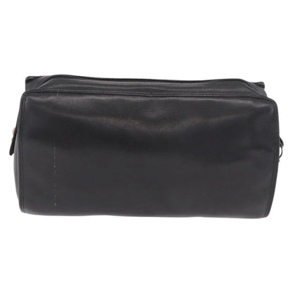 Christian Dior Vintage Leather, Black, Leather, Shoulder Bag