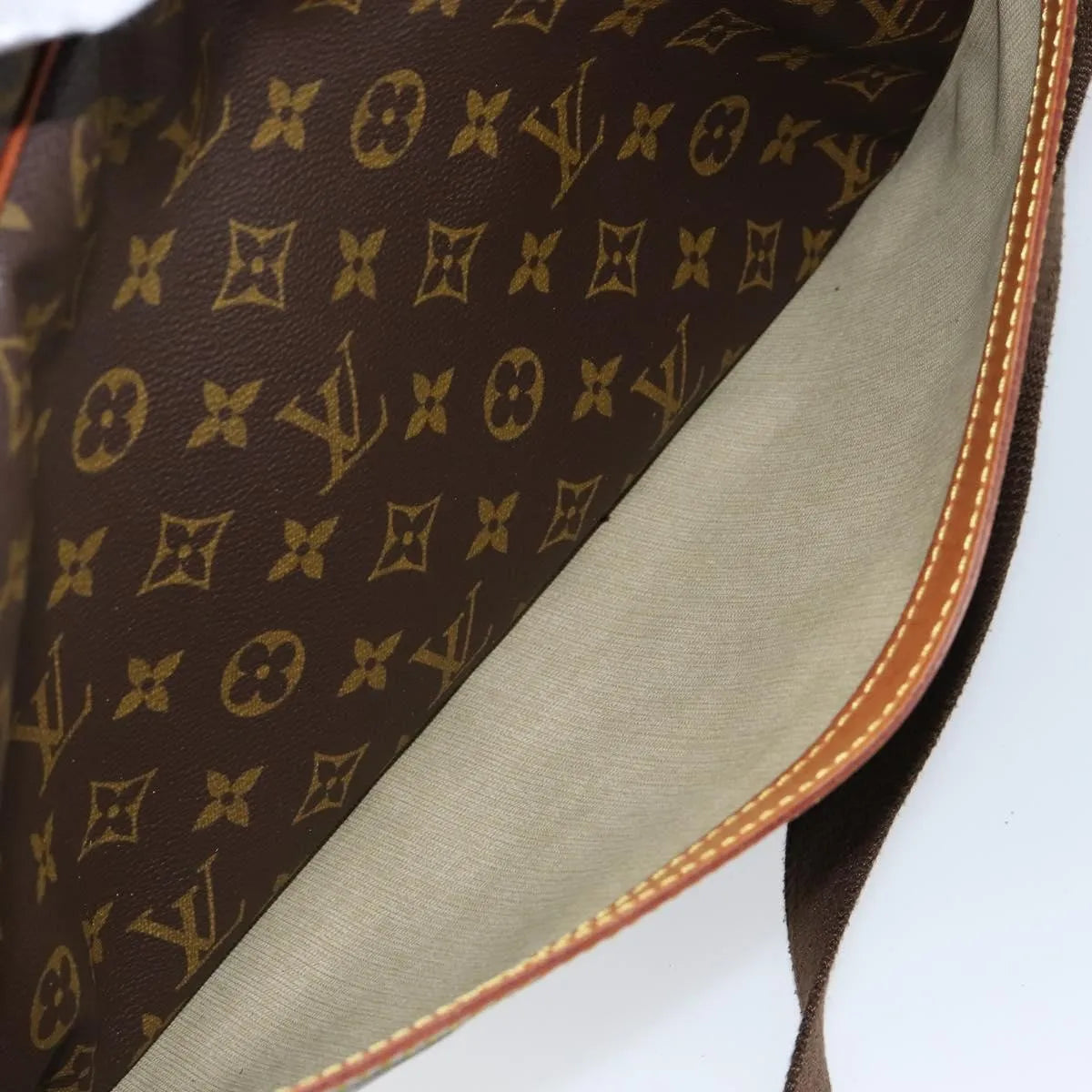 Louis Vuitton Reporter Monogram Canvas, Brown, Canvas, Shoulder Bag