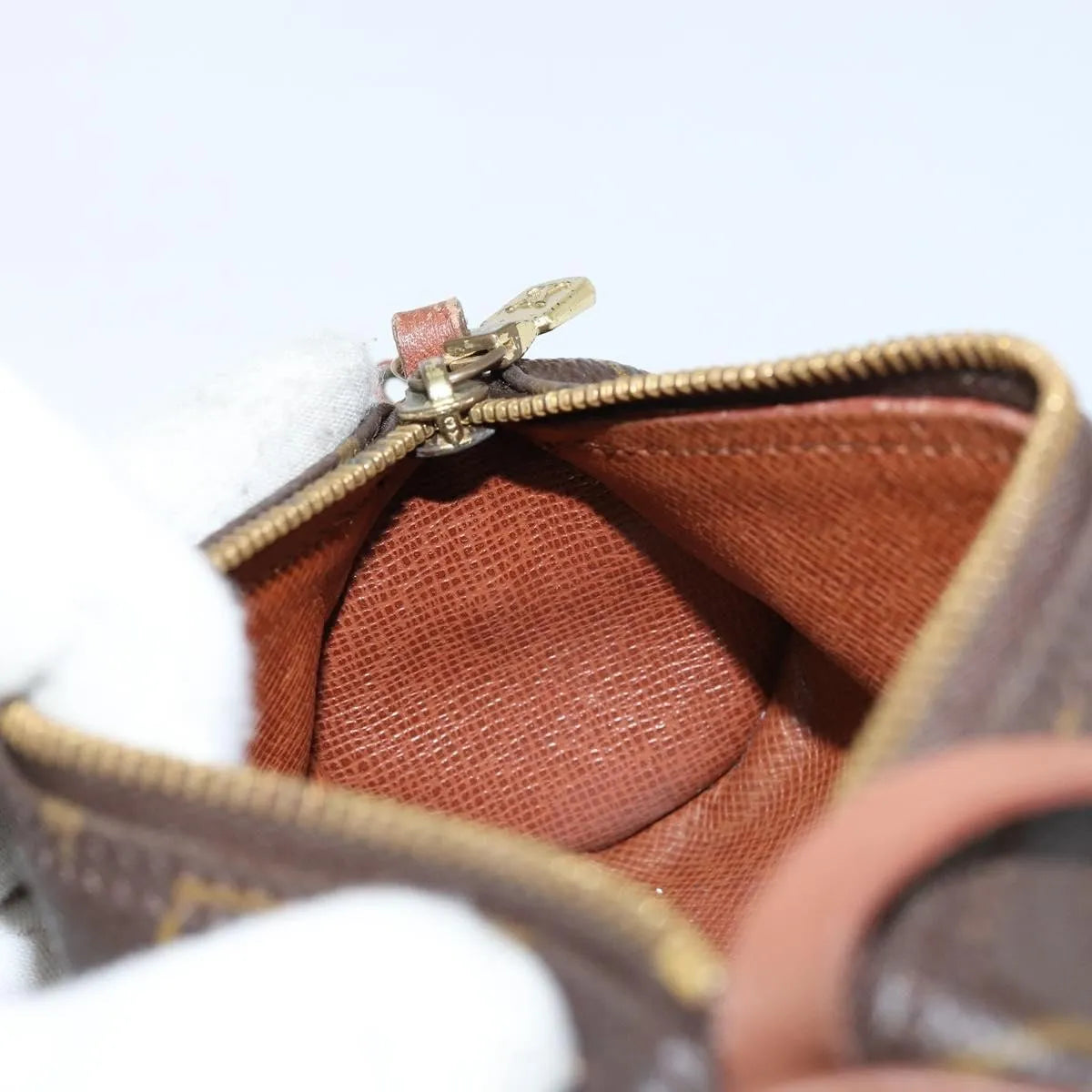 Louis Vuitton Papillon Pochette Monogram Canvas, Brown, Canvas, Clutch