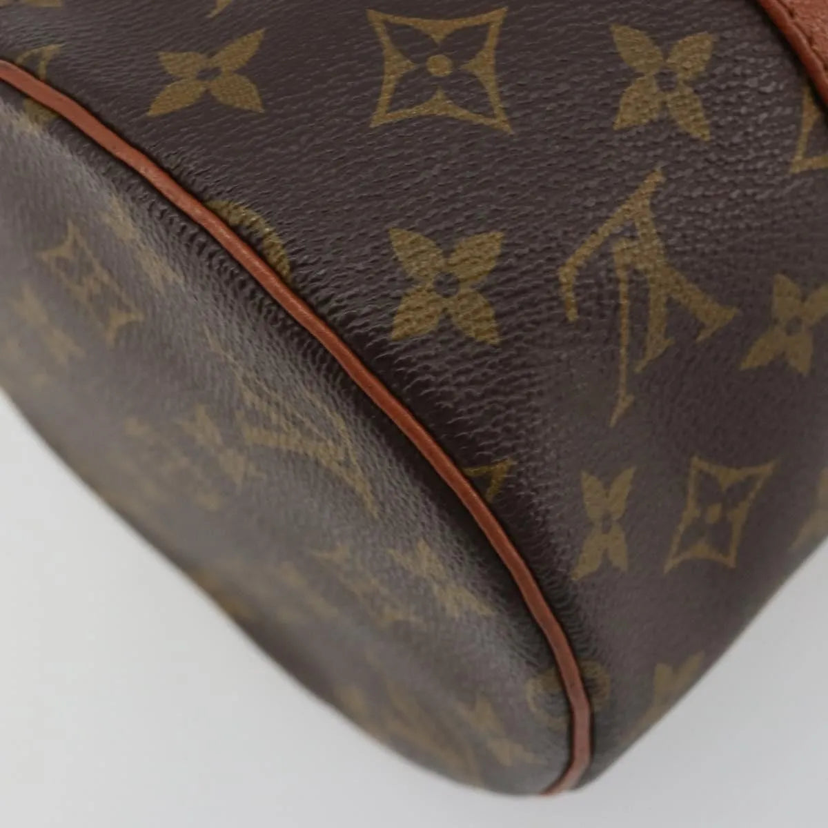 Louis Vuitton Papillon Monogram, Brown, Canvas, Handbag