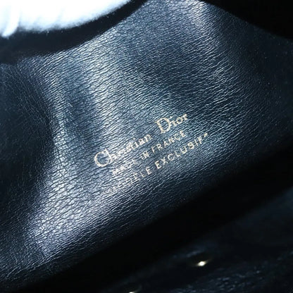 Christian Dior Vintage Leather, Black, Leather, Shoulder Bag