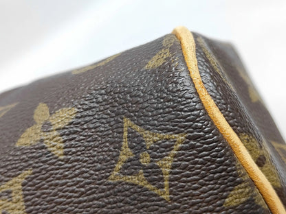 Louis Vuitton Speedy Monogram, Brown, Canvas, Handbag