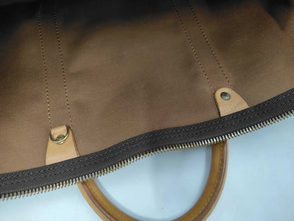 Louis Vuitton Keepall Monogram Canvas, Brown, Canvas, Travel Bag