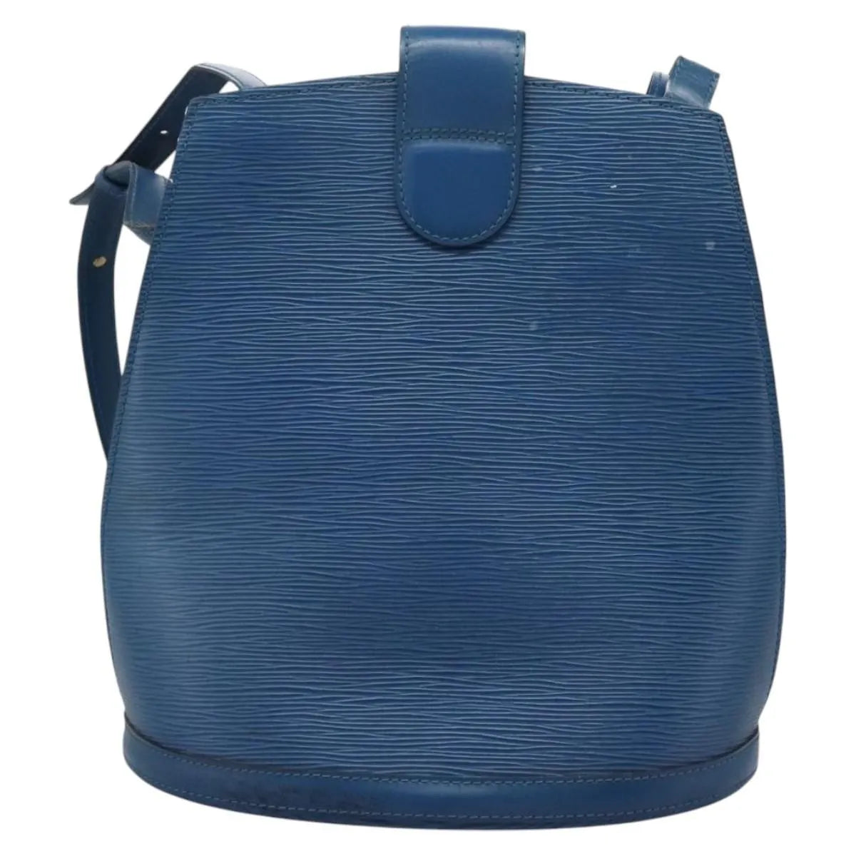 Louis Vuitton Cluny Epi Leather, Blue, Leather, Shoulder Bag