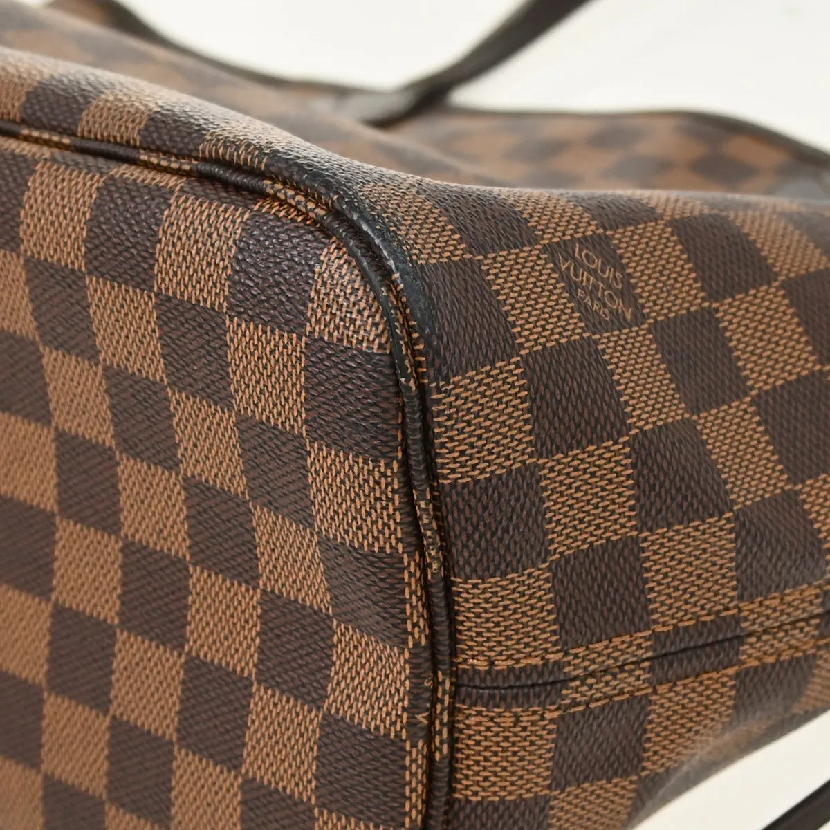 Louis Vuitton Neverfull Tote Damier, Brown, Canvas, Tote Bag