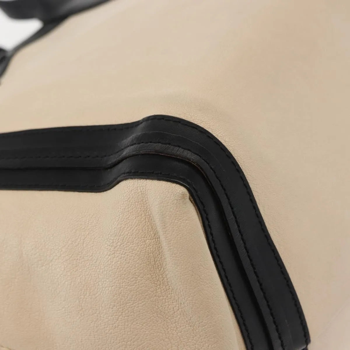 Chloe Alison East West Tote Leather, Beige, Leather, Tote Bag