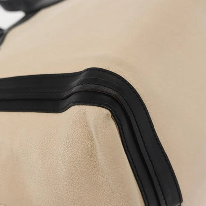 Chloe Alison East West Tote Leather, Beige, Leather, Tote Bag