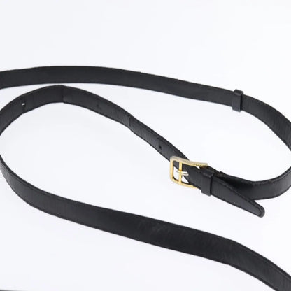 Celine Vintage Leather, Black, Leather, Shoulder Bag