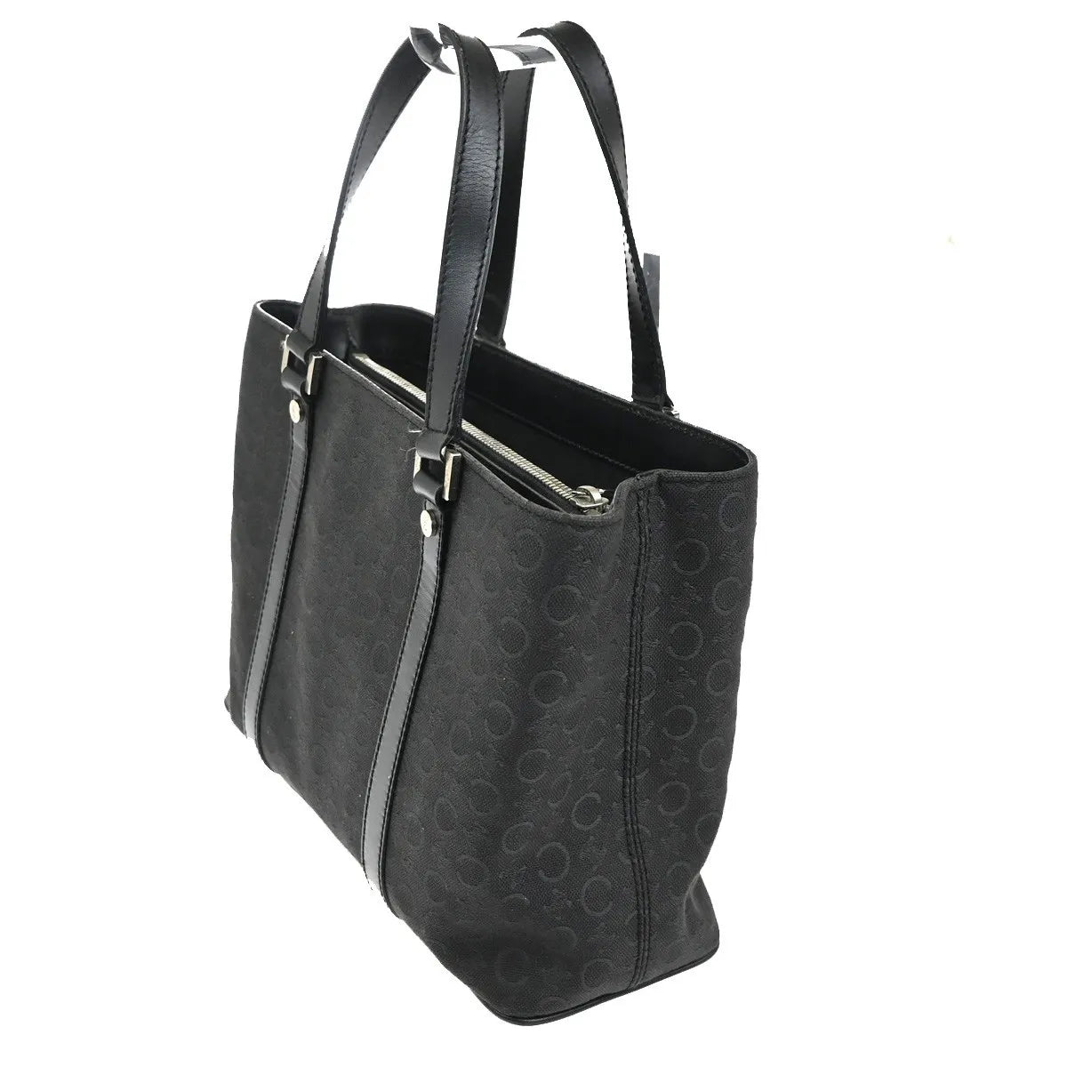 Celine Tote Canvas, Black, Canvas, Tote Bag