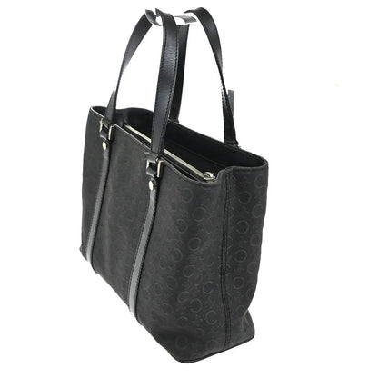 Celine Tote Canvas, Black, Canvas, Tote Bag