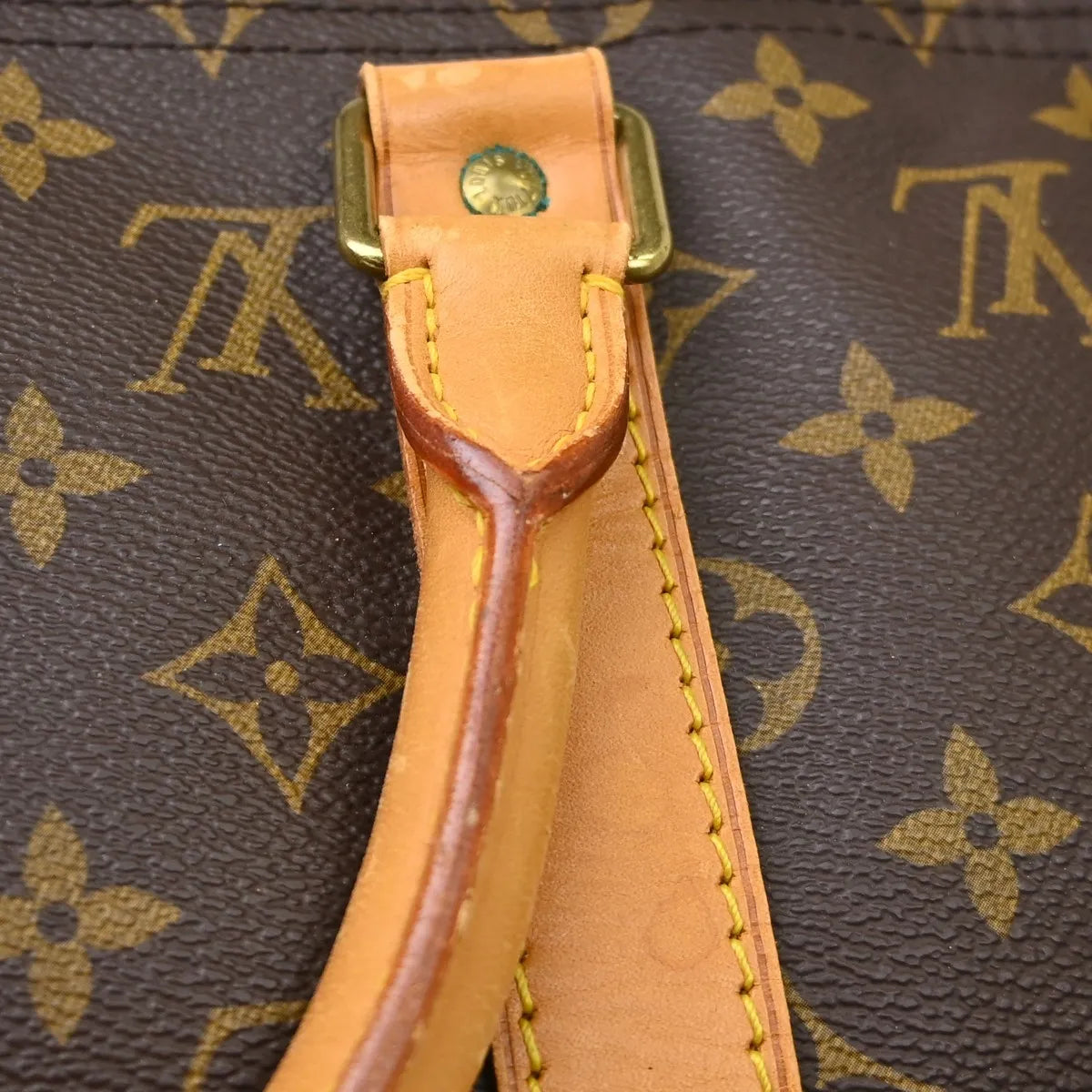 Louis Vuitton Keepall Monogram, Brown, Canvas, Travel Bag