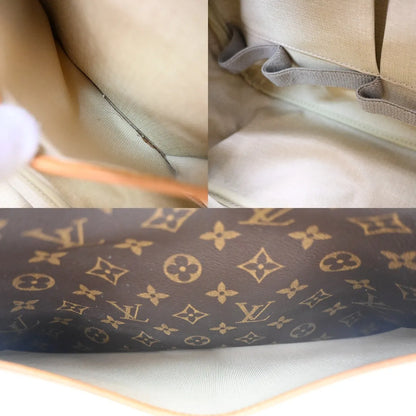 Louis Vuitton Deauville Monogram, Brown, Canvas, Handbag