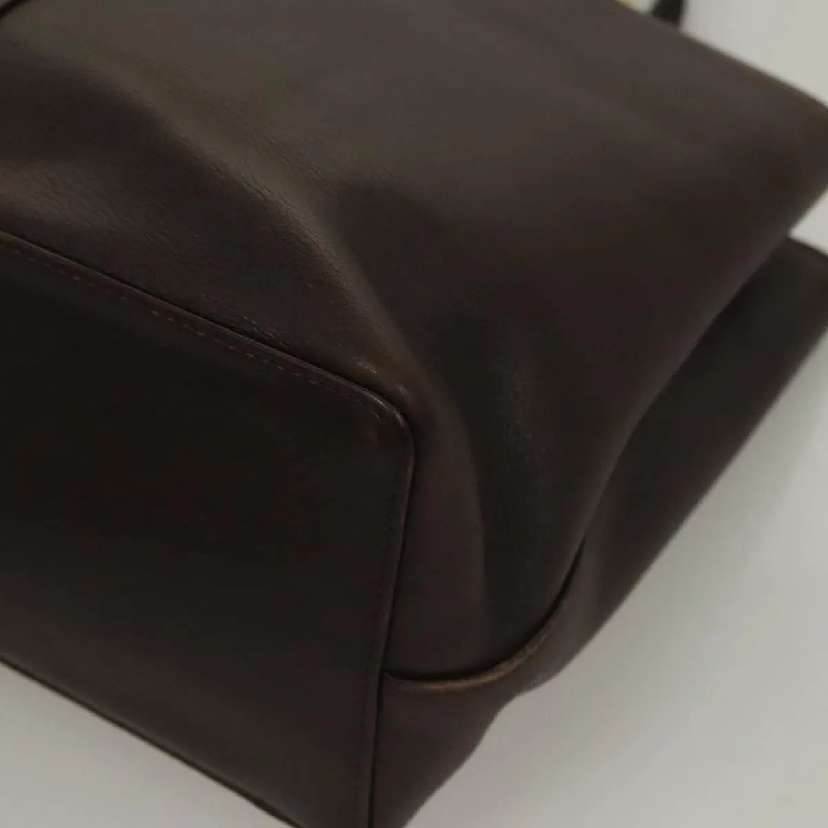Burberry Vintage Leather, Brown, Leather, Handbag