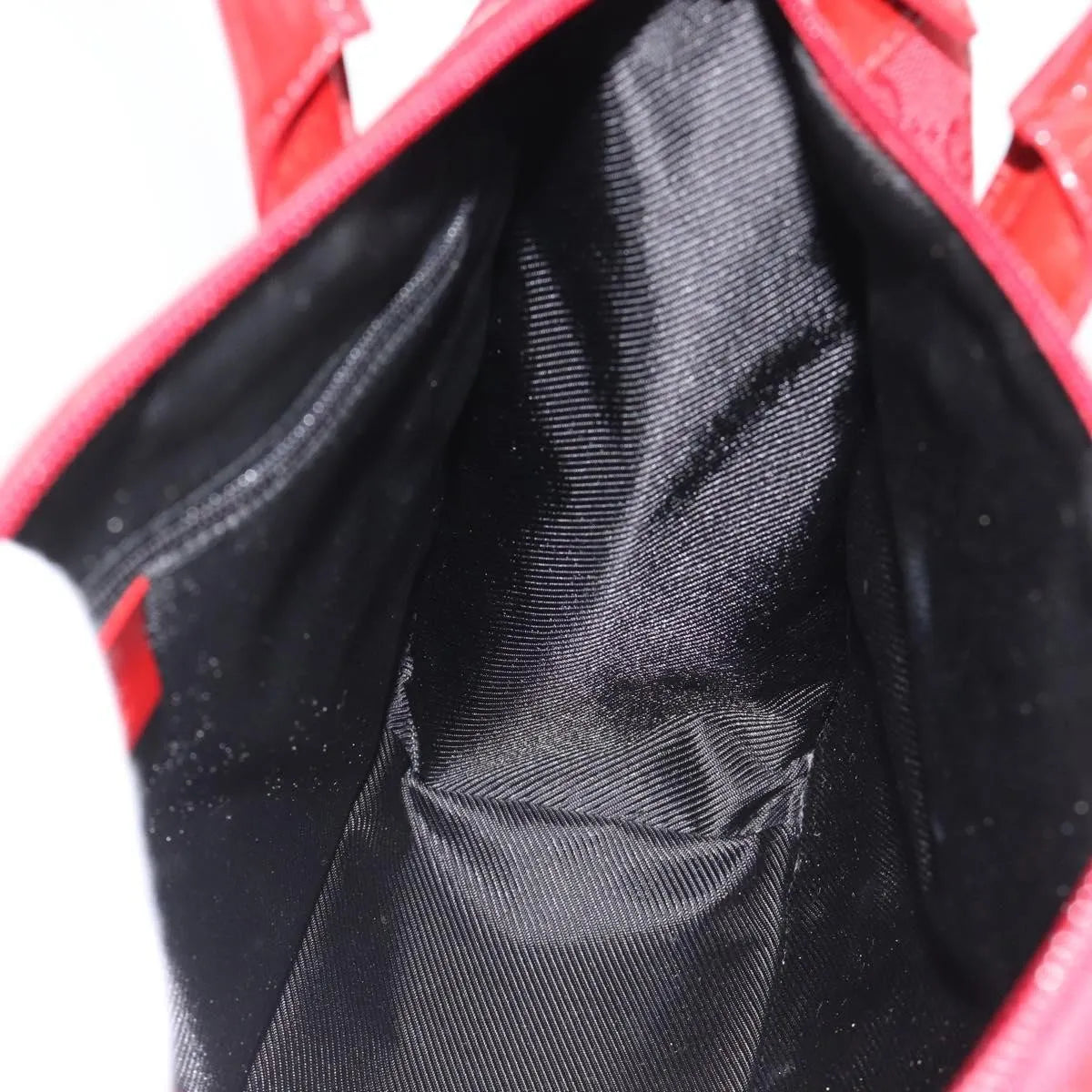 Gucci Structured Top Handle Open Tote GG Canvas, Red, Canvas, Handbag