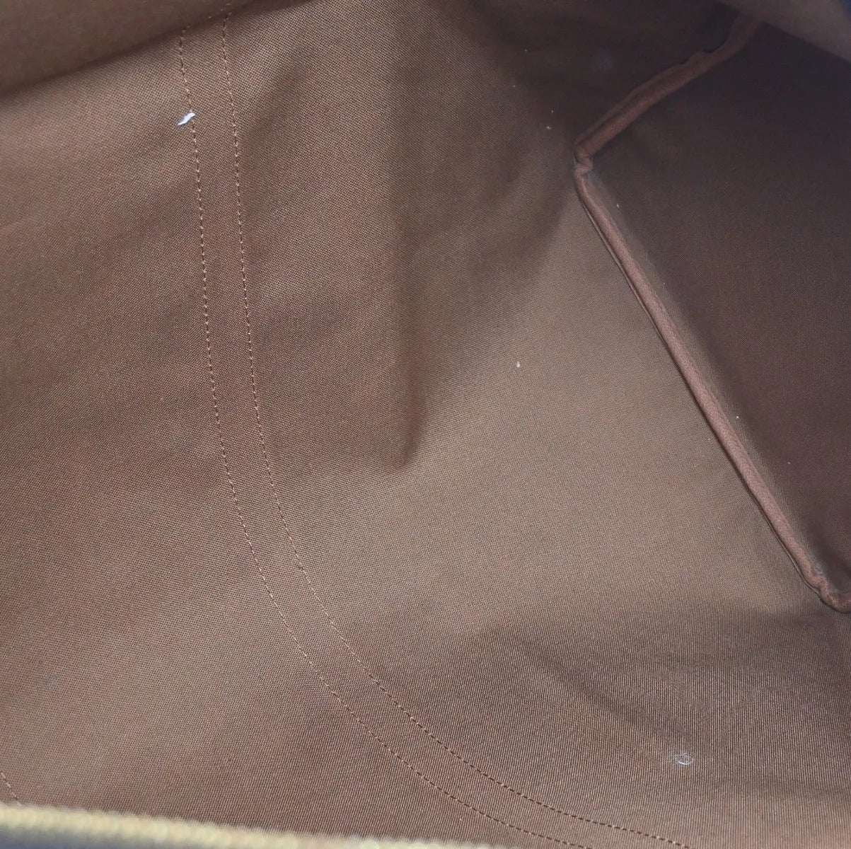 Louis Vuitton Keepall Monogram, Brown, Canvas, Travel Bag