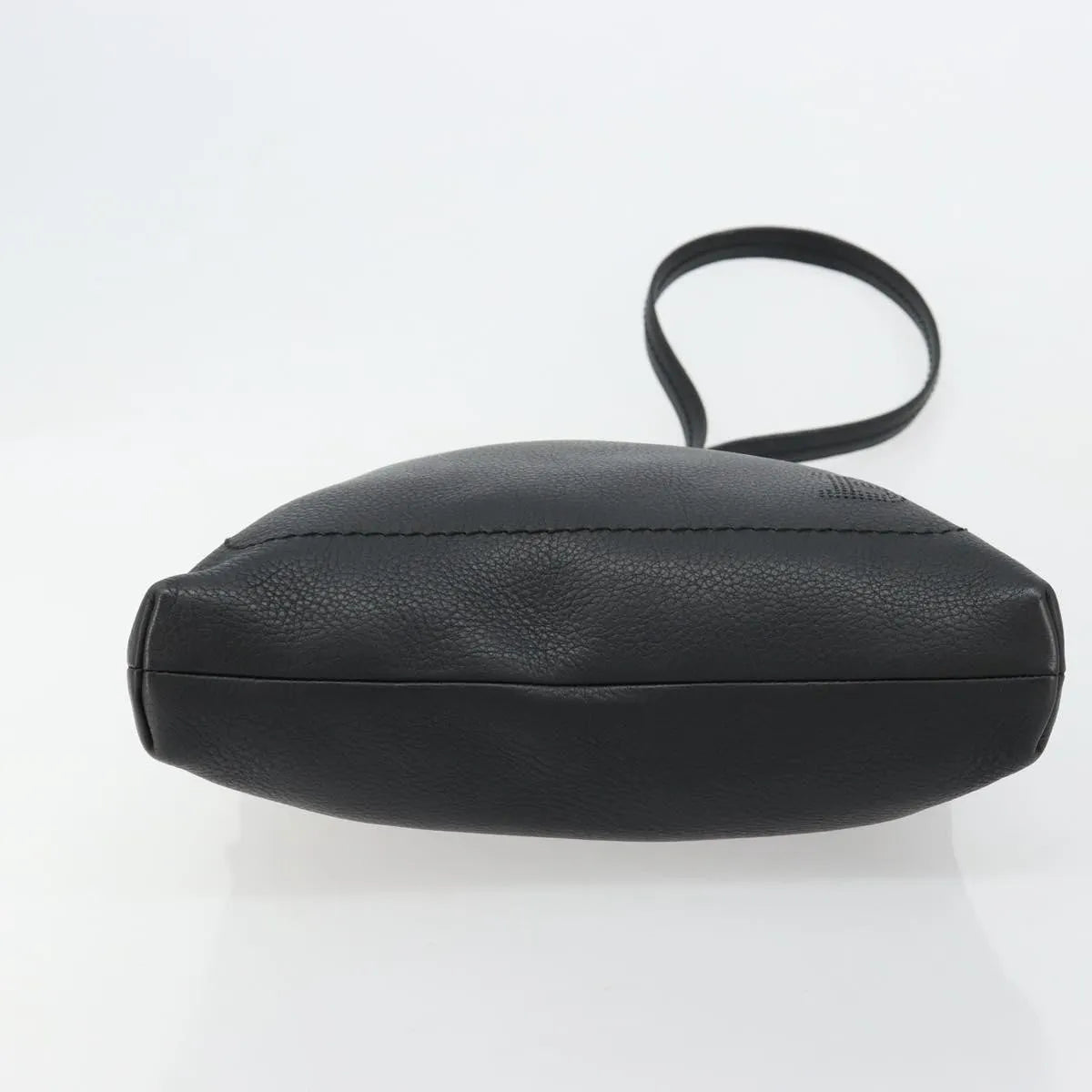 Bally Vintage Leather, Black, Leather, Shoulder Bag